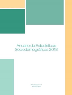 Portadaanuariodeestadísticassociodemográficas2018