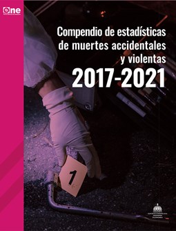 Portada Compendio De Muertes Accidentales Y Violentas 2017 2021 1